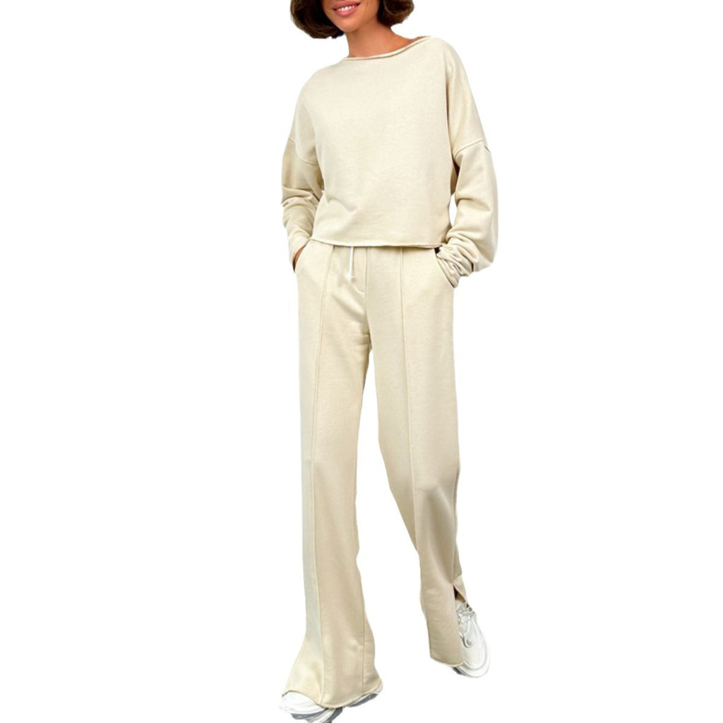 Conjunto Casual de Dos Piezas para Mujer - Manga Larga