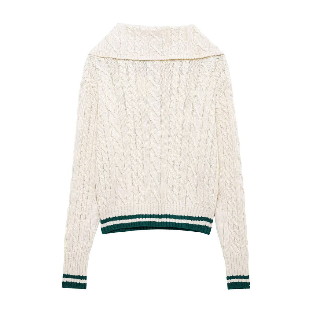 Eight legged knitted sweater+mini skirt set