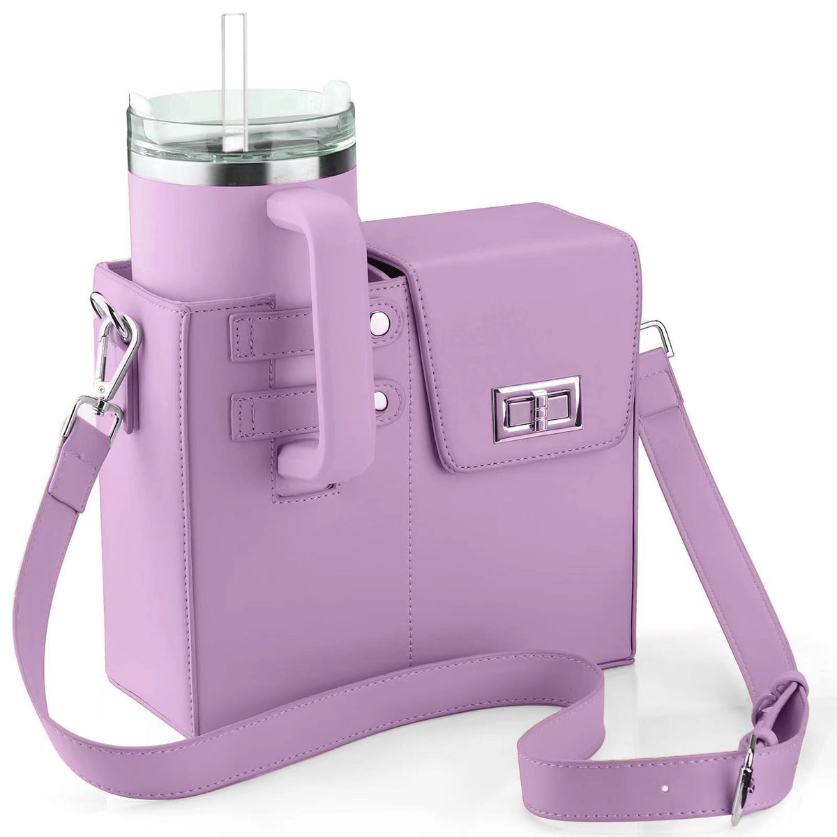 Bolsa Bandolera Isotérmica para Bebidas - Rosa