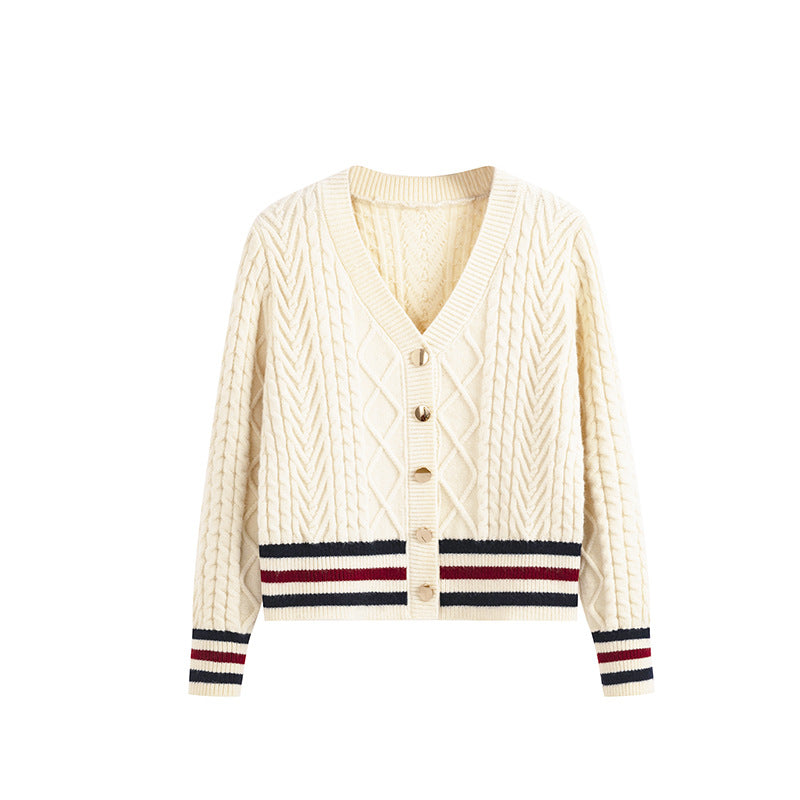 Conjunto Cárdigan de Punto con Falda – Elegancia Effortless