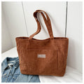Bolso bandolera de pana - Mujer