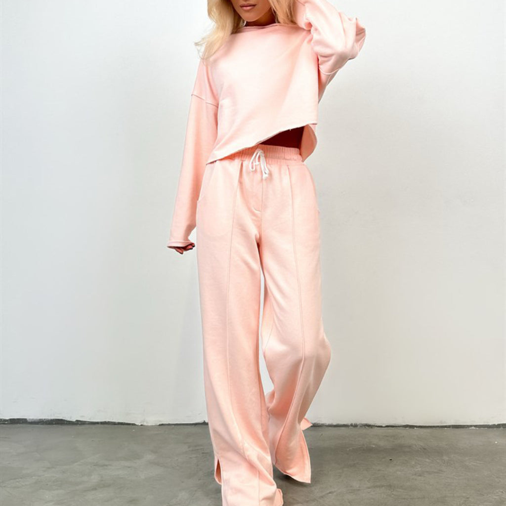 Conjunto Casual de Dos Piezas para Mujer - Manga Larga