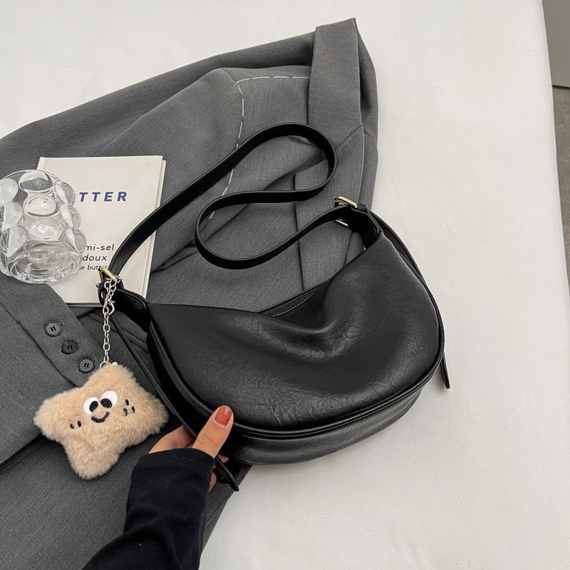Bolso Bandolera Dumpling Tendencia con Cremallera – Mujer