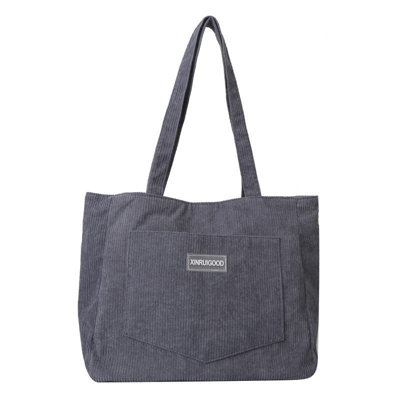 Bolso bandolera de pana - Mujer